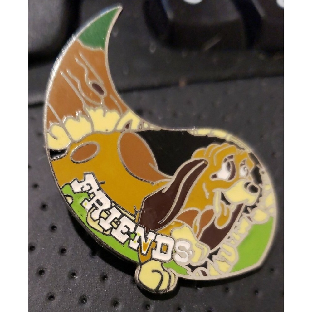 Disney Pin Fox and the Hound Copper WDW Best Friends 55306 2004 Official Trading